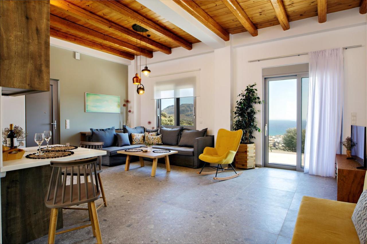 Almond Cottage With A Sea View Above Plakias Exterior foto
