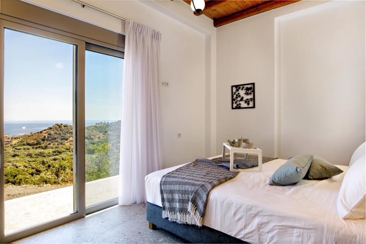 Almond Cottage With A Sea View Above Plakias Exterior foto