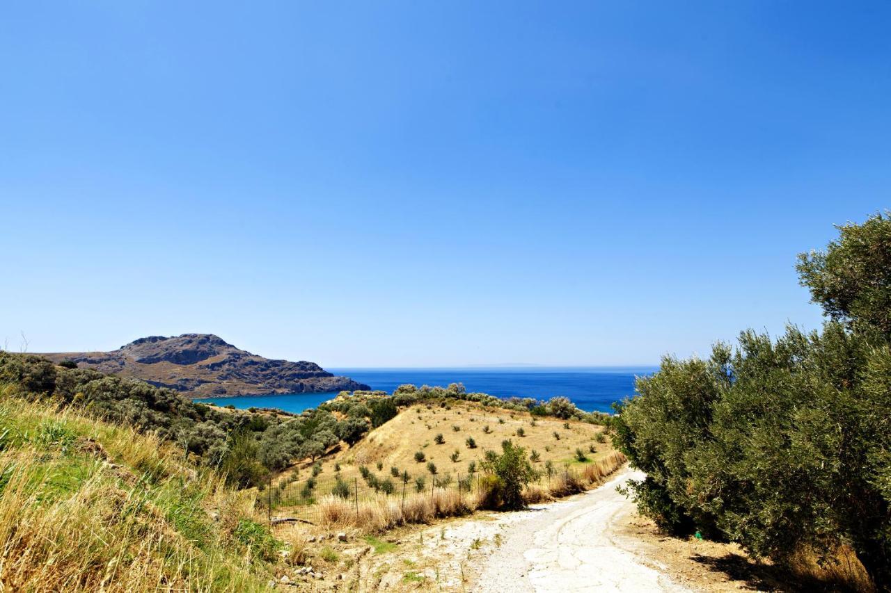 Almond Cottage With A Sea View Above Plakias Exterior foto