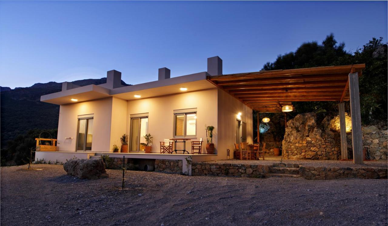 Almond Cottage With A Sea View Above Plakias Exterior foto